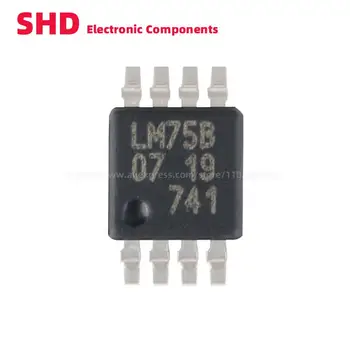 Originalni Pravi patch LM75BDP 118 VSSOP-8 Digitalni pretvarač/Senzor temperature
