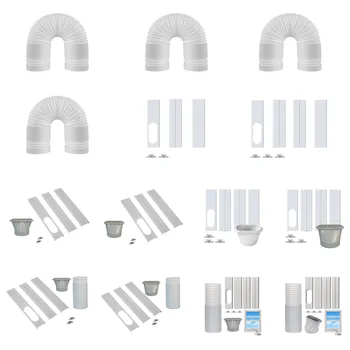 Set pregrada za prozore klima uređaja ručni mobilni komplet ispušnih cijevi klima uređaja Pluća dodatna oprema za dom i ured
