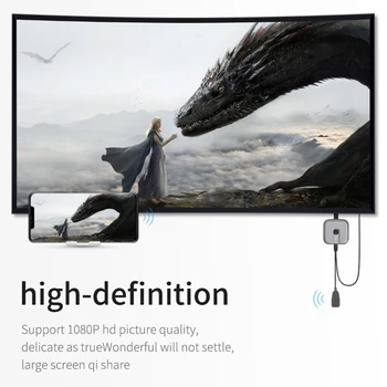 WiFi TV Stick Dongle HDMI-kompatibilnu 1080P 4K 2,4 G 5G Prikaz Prijamnik Mobitel Laptop za DLNA za Apple za Xiaomi Huawei