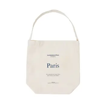 Svakodnevni Univerzalni холщовая torba na rame, velika prostrana književnu torba na rame, jednostavna torba za pisma, ekološka torba za shopping za djevojčice