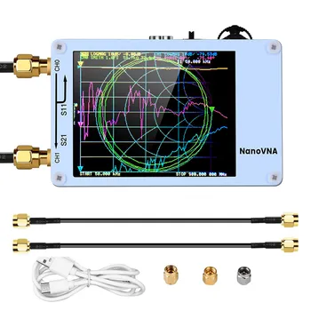 Vektorski mrežni analizator Nano VNA 50 khz-900 Mhz Digitalni Zaslon Osjetljiv na dodir Kratkovalni MF HF VHF UHF Antenski Analizator Stajaće vala