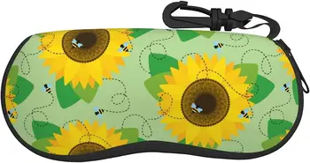 Sunčane naočale s crtani Подсолнухами i Pčele, torbica za bodove na munje, sigurnosni držač s kopčom za remen