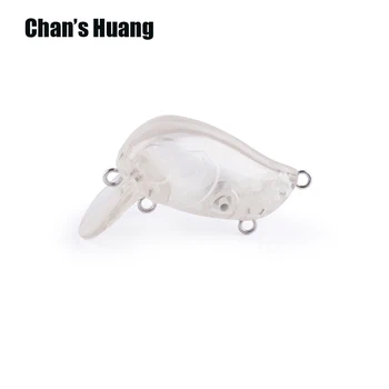 Chan's Huang 20шт DIY 4 cm 3,5 G Mini Воблер Ribolov Mamac Воблер Gredica Neobojeni Veliko Umjetni Plutajući Окуневые Opreme
