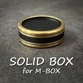 Čvrsta kutija za M-BOX (veličina Dolar Morgan/полдоллара) Fokusira se Novac Pojavljuje se i Nestaje Magija Mađioničar izbliza Iluzije Trik