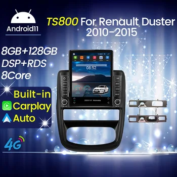 Tesla Style 8-Jezgreni Auto Android Auto Carplay Media Player Radio GPS Za Renault Duster 2010-2015 Nissan Terrano 2014-2020