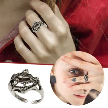Podesiva Otvaranje Prstena Jedinstveni Prsten Individualnosti Kreativne Modne Muške i ženske Jednostavan Prsten za Žene Slatka Ženska Prstena