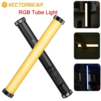 Vectorgear u dvije boje cijev 2600K-6000K Ručni Stick RGB Light Tube LED RGB Photography Lighting CCT HSL Photo Video Camera Light