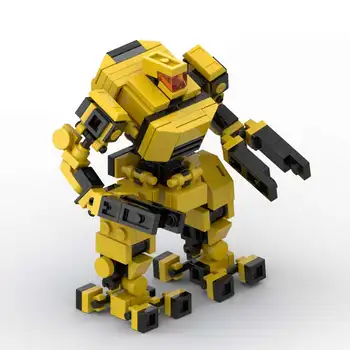 SCI-fi robot Dizajneri Model Igračke za dječake MOC Mecha Figurica Ratnika Gradivni Blokovi Dječja igračka Skupština Cigle Igračka Za djecu