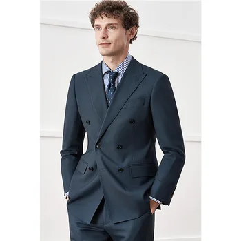 Oo1258-Casual muško odijelo u poslovnom stilu, pogodan za ljetne odjeće