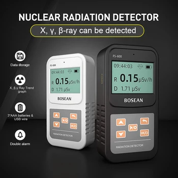 LCD brojač RadiSafe Detektor nuklearnog zračenja x-zraka Beta-Gama X Detektor Dozimetar radioaktivnog zračenja nuklearnih otpadnih voda
