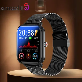 2023 Novi pametni sat Amazfit za muškarce, vodootporan sat s razinom kisika u krvi, IP68, srce stopa nadzire za Huawei Xiaomi, Apple Smart Watch poklon