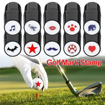 Simbol za brzo sušenje opreme za golf, marker za probijanje loptice za golf