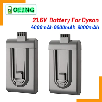 Visoka kvaliteta 4.8 / 6.8 / 9.8 baterija za usisivač ah 21,6 v Li ion DC16 DC12 12097 BP01 912433-01 L50 od Dyson DC16