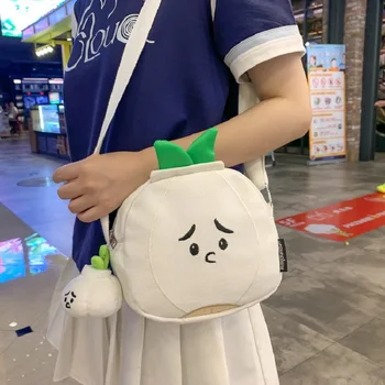 2023 Nova Slatka Zabavna torba za češnjaka, Ženska torba preko ramena, Japanski Svakodnevni univerzalni prijenosni torba na rame