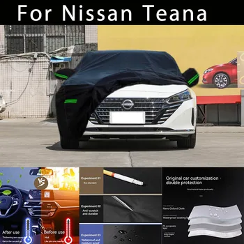 Za Nissan Teana Vanjska Zaštita, Pun Auto Sjedalo, Snježni Pokrivač, Štitnik Za sunce, Vodootporan Prašinu Vanjske Auto oprema