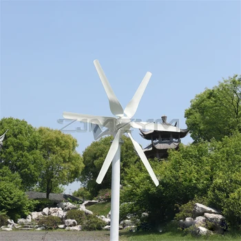 6 Lopatica, 800 W, Vodene turbine, Generatora 12 v, 24 v Ac, Domaći sustav, Besplatna Zelena Alternativni izvori Energije, Solarni Paneli, Početna Energija