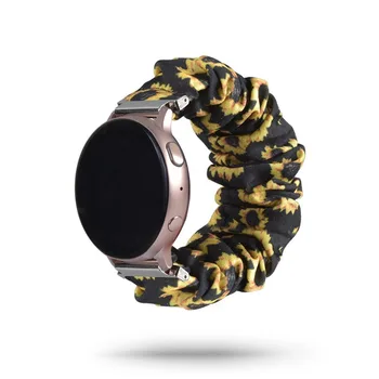 20 mm 22 mm Prugasta Elastični Remen za sat Galaxy Watch 3 41 mm 45 mm Ženske Guma u kavez Narukvica za Huawei Watch 2 3 4 Band