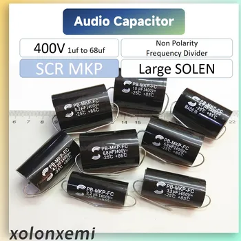 2/5pcs 400V SCR MKP Horizontalni Zvučnik Audio Kondenzator Mali SOLEN Polipropilen Beskrajne Kondenzator Bez Polariteta od 0,22 uf do 47 μf