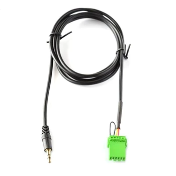 Auto-3,5 mm Aux kabel 6 kontakata Muški audio kabel za JAZZ Fit 2002-2006 Priključni kabel za radio Izravna dostava