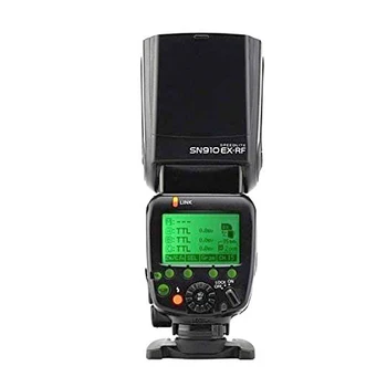 Shanny SN-910EX-RF TTL 2,4 G Bežična bljeskalica Speedlite HSS 1/8000 s za Nikon D850 D610 D750 D810 D7000 D800 D700 D7100 D5200 D5100