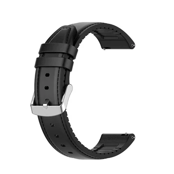 Kožni remen za sat Huawei Watch GT2 Pro, narukvica 22 mm, narukvica za Huawei WATCH Gt 2 Pro, crna