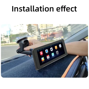 6,86-inčni auto-zaslon osjetljiv na dodir, bežični Carplay Android Auto, prijenosni Bluetooth radio MP5, multimedijalni domaćin sa tipkom