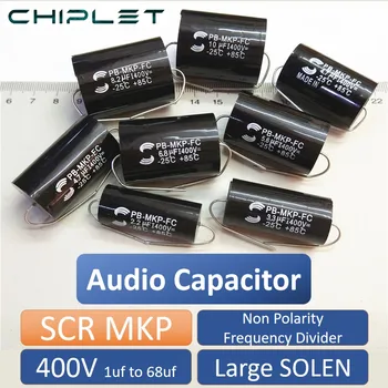 2/5pcs 400 U Horizontalni Zvučnik Audio Kondenzator SCR MKP Veliki od Polipropilena Beskonačnog kapaciteta Bez Polariteta od 1 uf do 68 uf