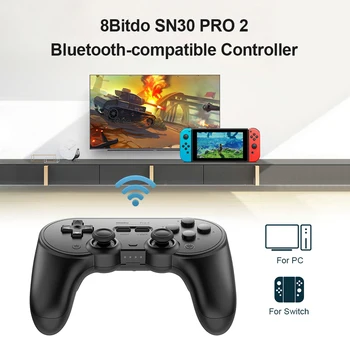 2022.8 Bitdo SN30 PRO 2 Bluetooth-kompatibilni Bežični kontroler Eksplozivan vibracioni gamepad za PC-switch Android Malina Pi