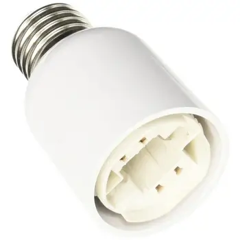 Vatrostalna Plastični Pretvarač E27 u G24 Led Svjetiljka s Kapom za Glavu Temelj Utičnice Svjetiljke Držač Poklopca svjetla Adapter je Pretvarač