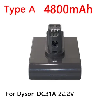 22,2 Na 4800 mah DC31 Baterija Zamjena Za Dyson DC34 DC35 DC44 DC45 917083-01 Baterija Ručni Usisavač Baterija