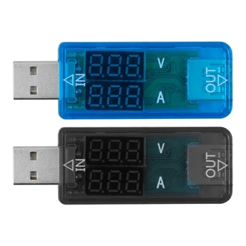 USB Baterija Voltmetar Ampermetar Doctor DC3.2-10V 0-3A Digitalni multimetar (dmm) Izravna isporuka