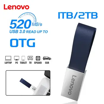 Flash pogoni Lenovo 2tb USB 3.0, 1 TB 512 GB, 256 GB, 128 GB, USB flash drive, USB-memorijski štapić, besplatna dostava, proizvodi za laptop/telefon