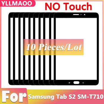 10 KOM. 8,0 cm za Samsung Tab Galaxy S2 SM-T710 T713 T715 T719 Prednje staklo (bez dodira tableta) Zamjena vanjske ploče
