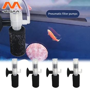 Čistač akvarija Ultra-tihi mini filter za akvarij Pribor za akvarij Potopna biokemijski filter za malog bazena Akvarij