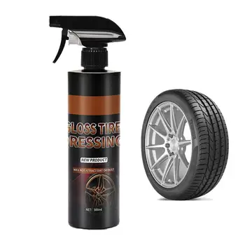 500 ml Sprej za čišćenje guma, sredstva za njegu automobila, Sprej za čišćenje obruč Za dugotrajnu zaštitu, Profesionalni alat za čišćenje kotača