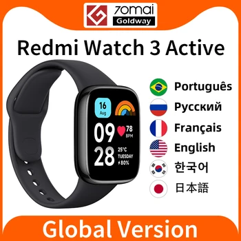 Nova globalna verzija Xiaomi Redmi Watch 3 Aktivni telefonski poziv Bluetooth Smartwatch 1,83 