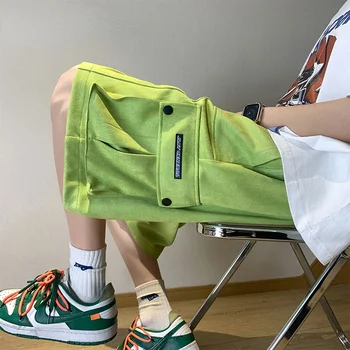 Košarkaška kratke hlače Muške, parhet, zelene, ljetni, ulica, tehnička odjeća, Kratke hlače-teretni, Gospodo