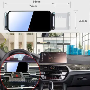 Držač za telefon za jednog BMW 6 Series GT 2018-2022yr Автоблокирующийся nosač sa rotacijom 360 stupnjeva, s jakim osnovnim priborom