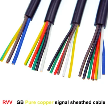 Kabel za kontrolu jačine signala GB, 2 zlata, RVV 2 * 0,12 mm2 (100 metara u roli)
