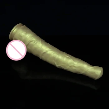 veliki realan soft dildo Duljine 48 cm, Masturbiraju za penis-čudovište, Tekući silikon penis, seks-igračka za žene, dilatator anusa/vagine 18