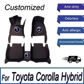 Za Toyota Corolla Hybrid 2022 2023 2020 2021 2019 Auto-Tepisi Interijera Pribor Na Narudžbu, Zaštita Kože, Stil, Vodootporan