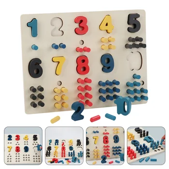 Igračka za preuzimanje brojeva, Razvija Matematika, Dječja igračka za račune, Učenje Aritmetike Igračke za djecu rane dobi, boji alati za vrtić