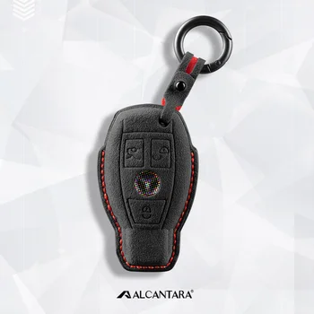 Nova Torba za ključeve, Алькантары i Antilopa Mercedes Benz A B C E S Class GLC CLE CLA GLB GLS W177 W205 W213 W222 X167 AMG Privjesak za ključeve