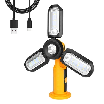Višenamjenski ugrađena baterija, USB punjenje, radna svjetiljka vanjska boje osvjetljenje, može biti obješen Lampa za održavanje, hitne lampa