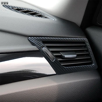 Za BMW X1 E84 2010-2015 Auto-Stil Prednja Središnja upravljačka ploča Kontrolna Ploča Utičnica za ac adapter Okvir Poklopac Naljepnice Završiti Pribor