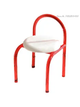 Stolica za šminkanje, mreža za spavaće sobe, crvena ins, vjetar, prozirni akril stolica, jednostavan luksuzni blagovaona stolice, minimalistički skandinavski toaletni