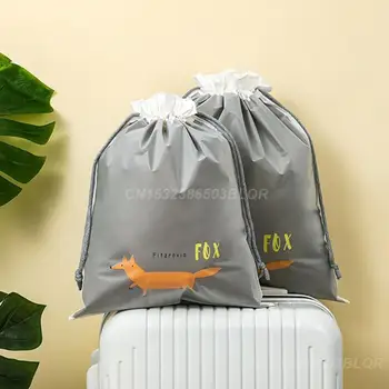 Plastična torba na niz Alata za pohranu donjeg rublja 31x39 cm, Radiouredaj Torba za Pohranu Čarapa, Džep na uzice, Novo