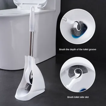 Visokokvalitetna četka za wc Golf Učinkovito Čišćenje četke za wc, lako je prodoran u svaki kutak, alate za čišćenje kupaonice, Higijene, Trajnost