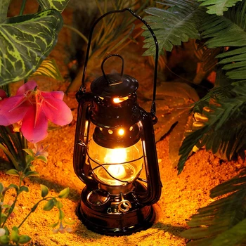Svjetiljka za kampiranje u Retro stilu, rasvjeta, lampe za šator, Prijenosni vintage plava lampa za pješačenje, Penjanje, uređenje dvorišta, vrta