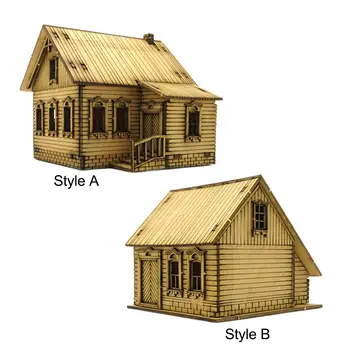 1:72 Europski Model Kuće DIY Obrt Kuća Edukativne Igračke Arhitektura Scena Model za Arhitekturu Model Pribor